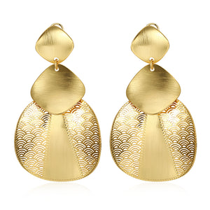 Triple Layer drop Earring - caribbean-jewelry-llc