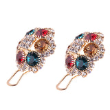 Multi-color round earring - caribbean-jewelry-llc