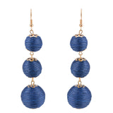 Thread Ball Earrings - caribbean-jewelry-llc