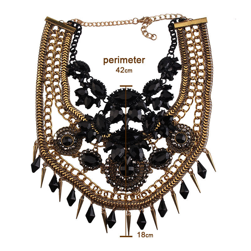 Trendy Trey Necklace - caribbean-jewelry-llc