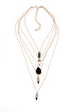 Misty MItzy Layered Necklace - caribbean-jewelry-llc