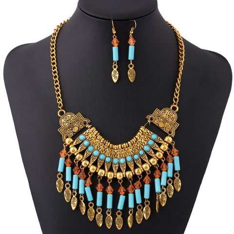 Keriece Necklace Set - caribbean-jewelry-llc