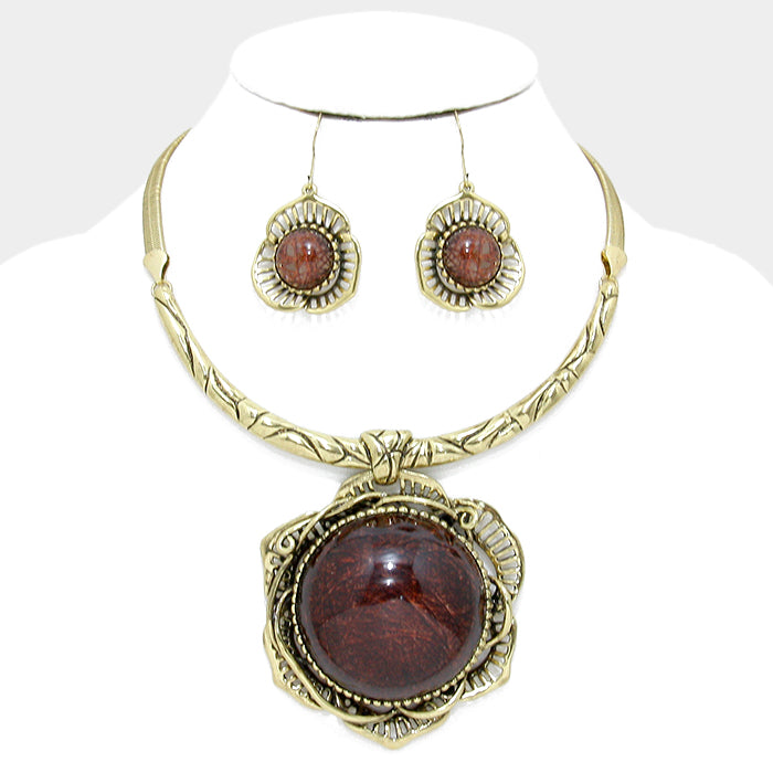 Love In Abundance Necklace Set - caribbean-jewelry-llc