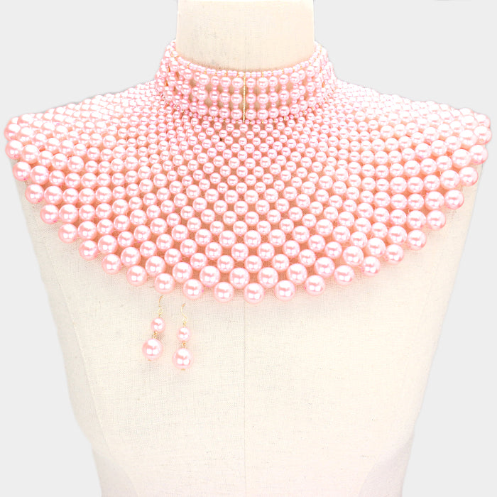 Saundra Necklace Bib - caribbean-jewelry-llc