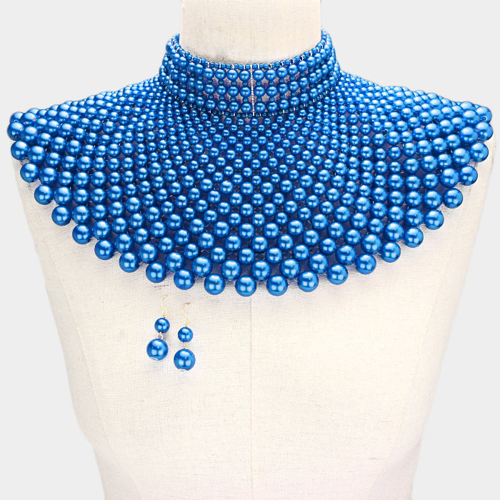 Saundra Necklace Bib - caribbean-jewelry-llc