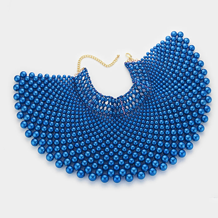 Saundra Necklace Bib - caribbean-jewelry-llc